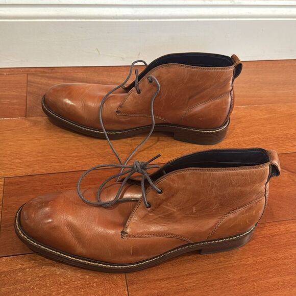 Cole Haan Men\'s Tan Leather Chukka‎ Boots size 10.5 main image 7